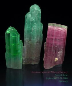 From HGMS poster, 2006 - 3 tourmalines